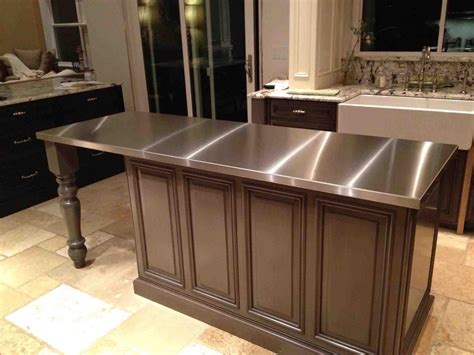 sheet metal countertops|pros and cons of stainless steel countertops.